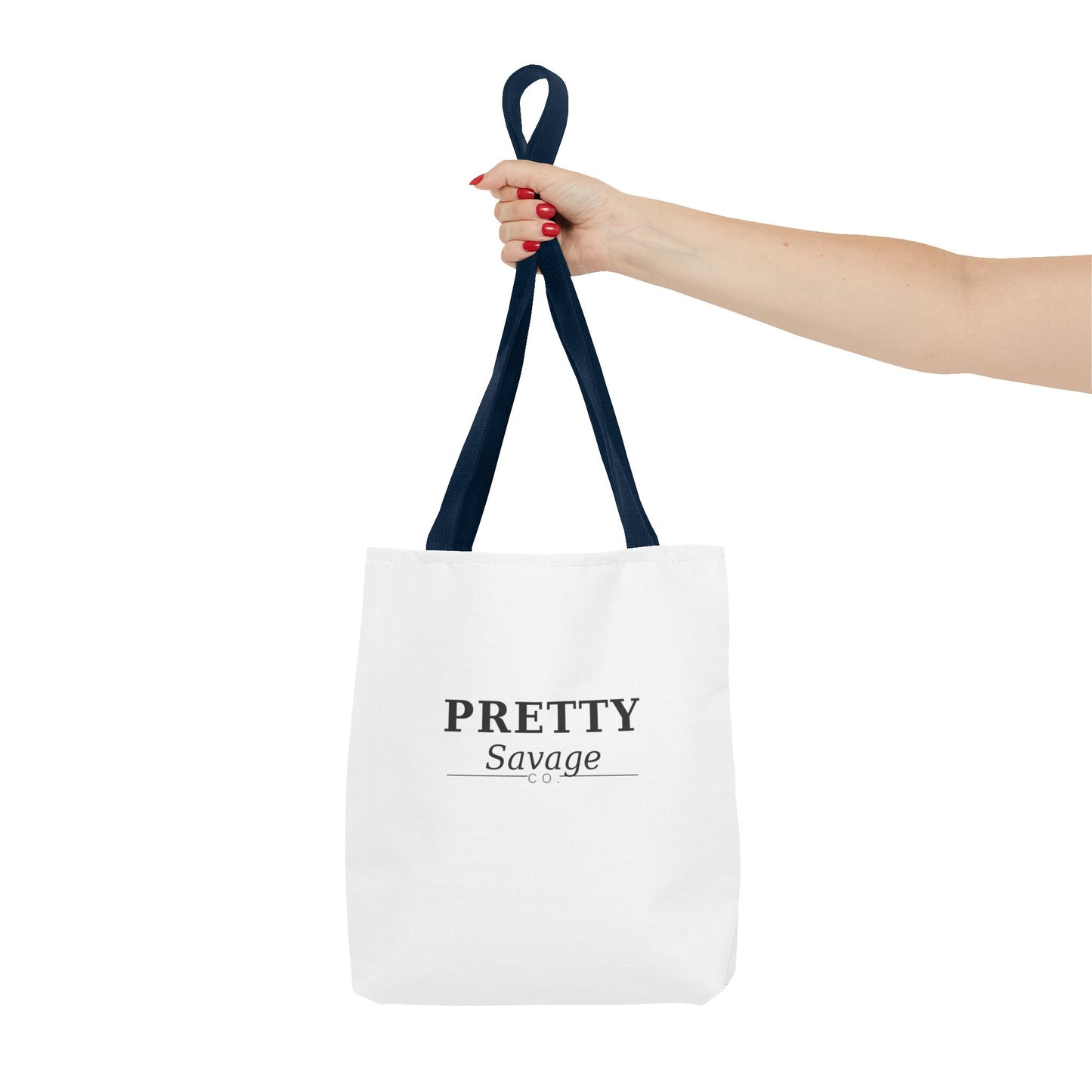 Pretty Savage Tote Bag – Minimal Chic Canvas Beach & Everyday Carry