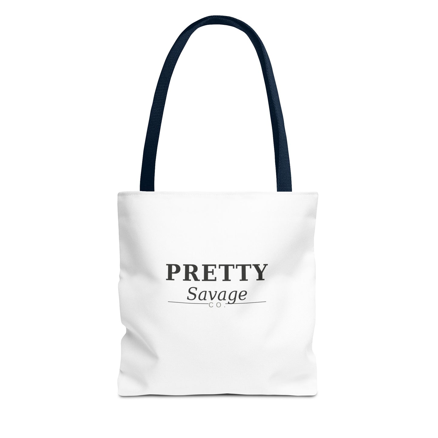 Pretty Savage Tote Bag – Minimal Chic Canvas Beach & Everyday Carry