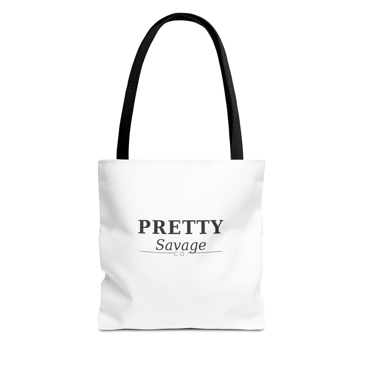 Pretty Savage Tote Bag – Minimal Chic Canvas Beach & Everyday Carry