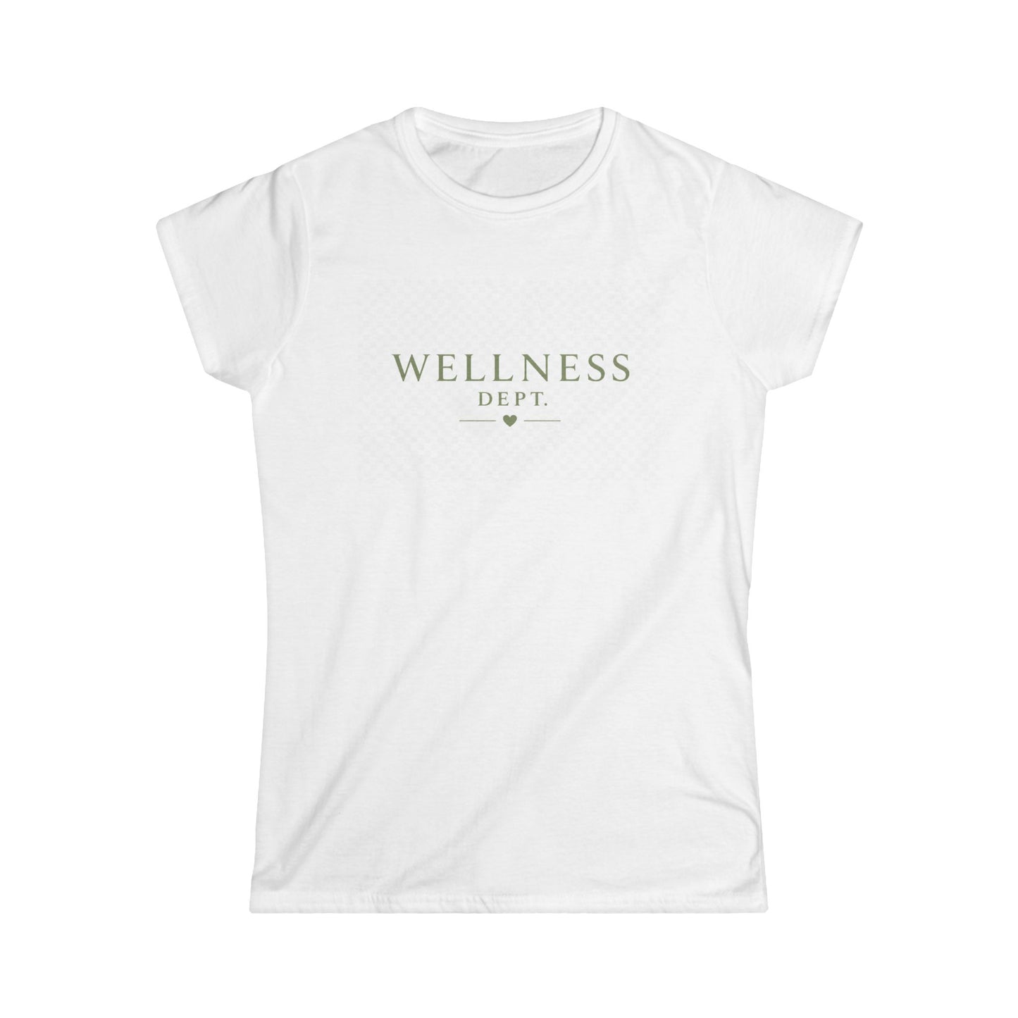 Wellness Dept. Women's Tee — Self Care Graphic T-Shirt