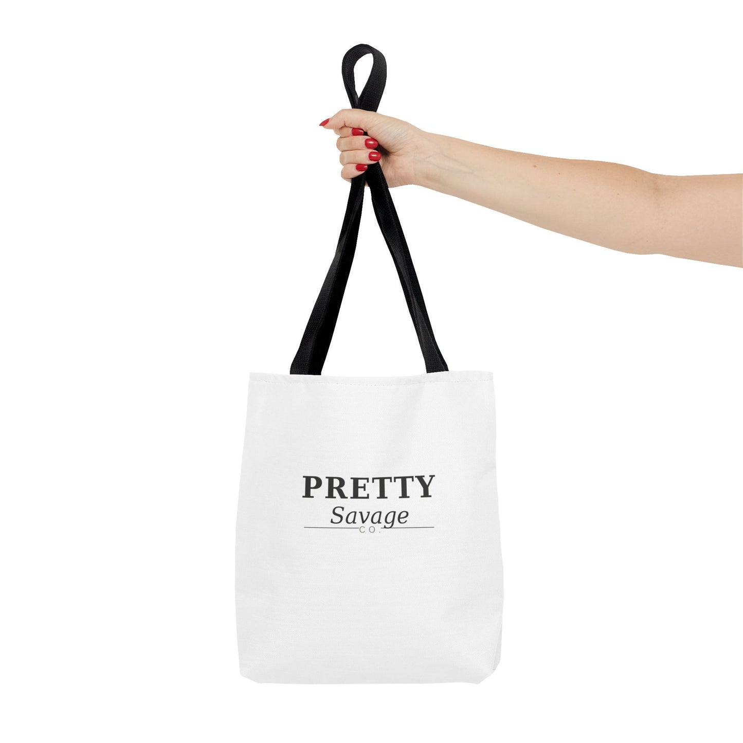 Pretty Savage Tote Bag – Minimal Chic Canvas Beach & Everyday Carry