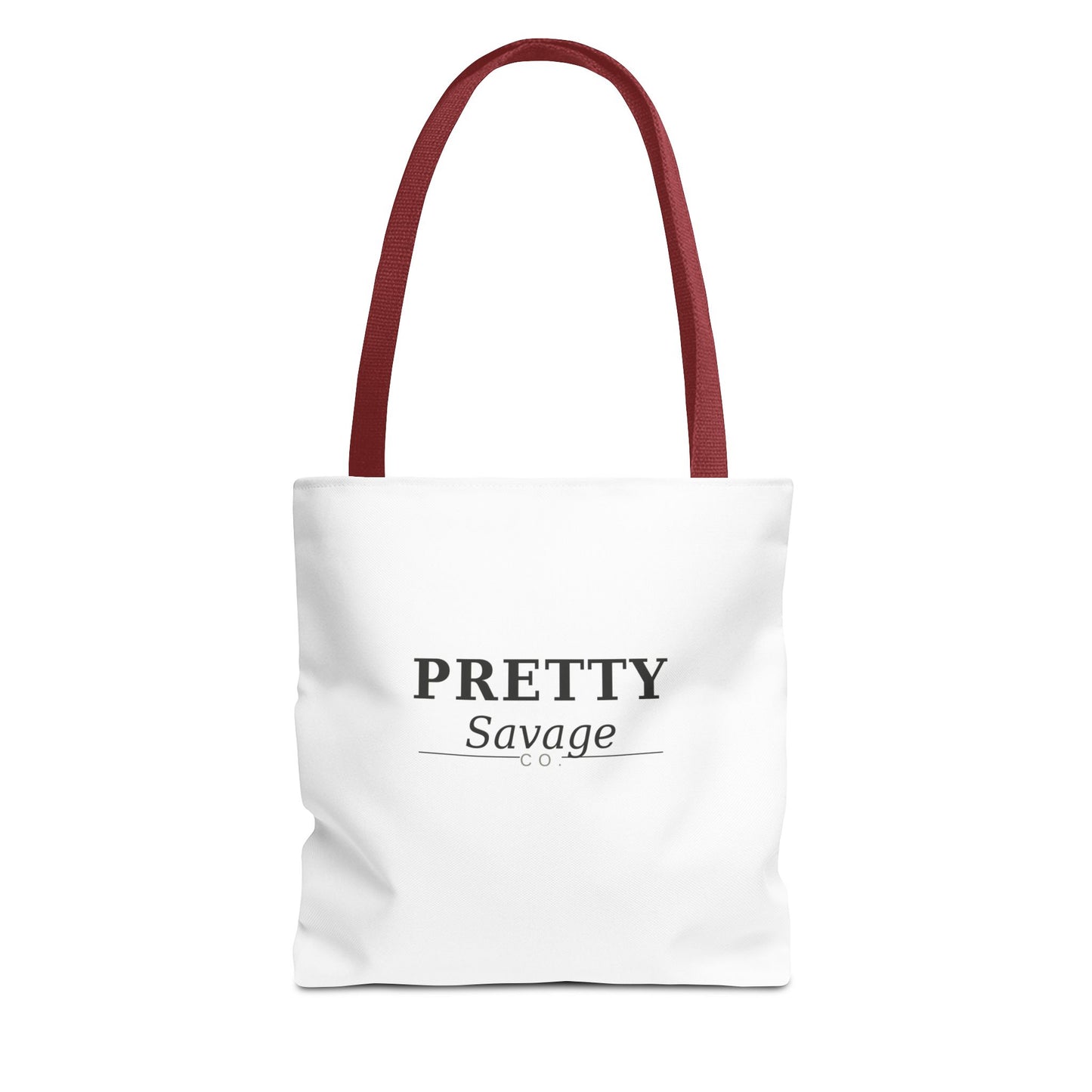 Pretty Savage Tote Bag – Minimal Chic Canvas Beach & Everyday Carry